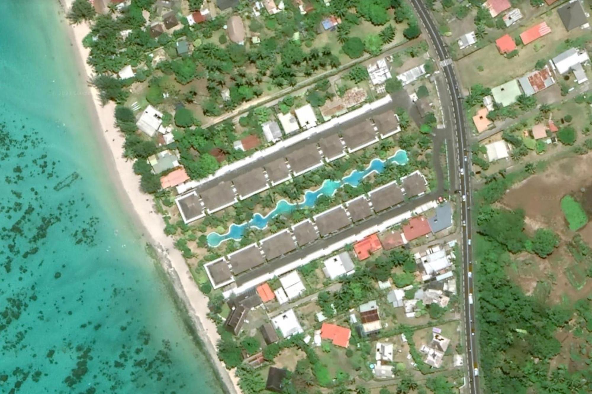 Sunset Beach Carlton- Tahiti - Beachfront Luxury Residence & Pool - 4 Pers Пунаауйя Экстерьер фото